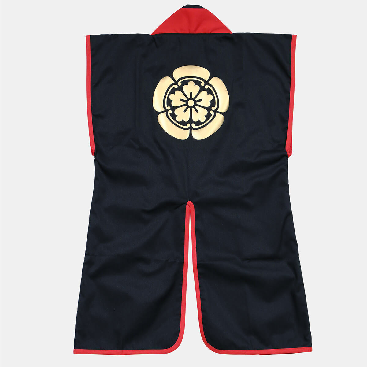 名古屋刀剣ワールド】陣羽織（子供用）／織田信長／黒の赤襟 ・通販サイト