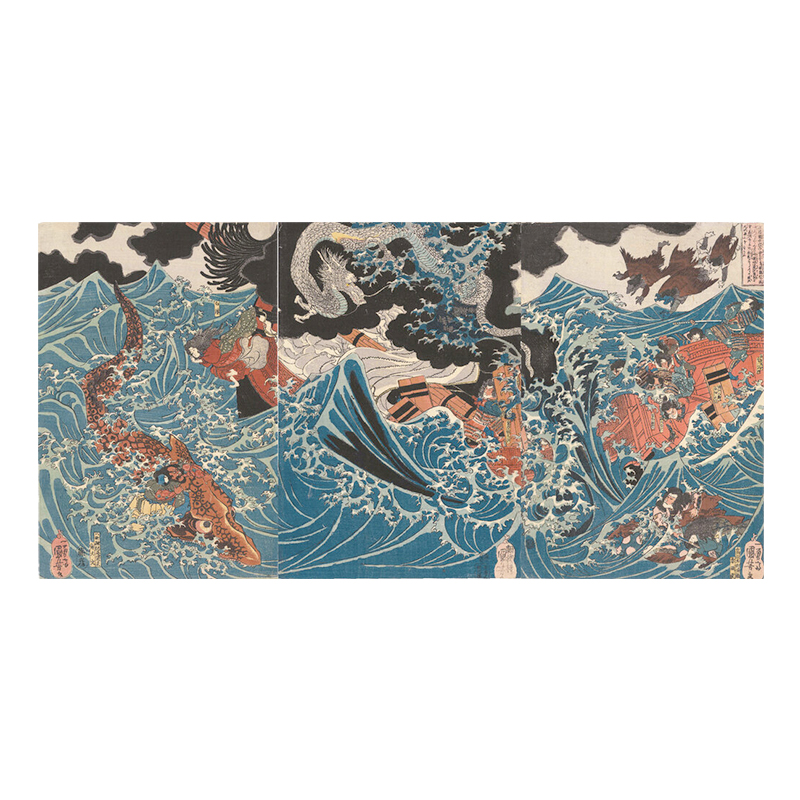 Amazon | 名画を立体化 浮き出る浮世絵 紙岳「富嶽三十六景