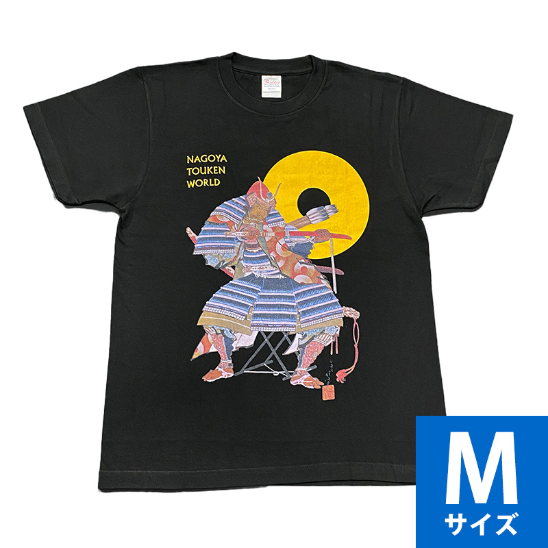 名古屋刀剣ワールド「加藤清正Ｔシャツ」（Mブラック）