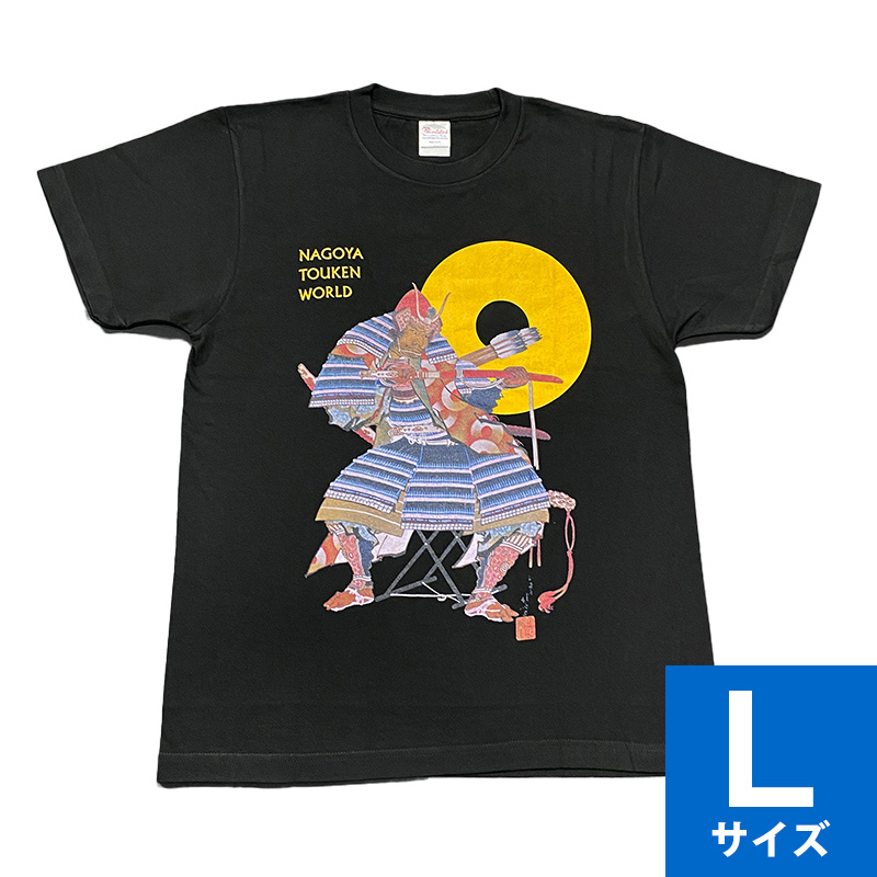 名古屋刀剣ワールド】名古屋刀剣ワールド「加藤清正Tシャツ」（S