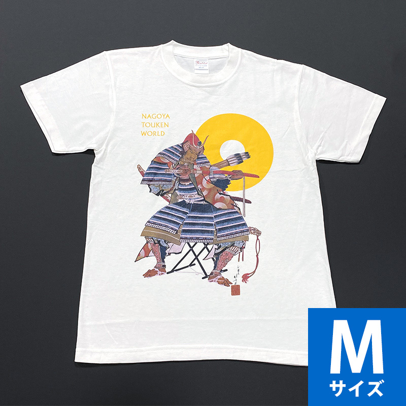 名古屋刀剣ワールド】名古屋刀剣ワールド「加藤清正Tシャツ」(S 名古屋刀剣ワールド】名古屋刀剣ワールド「加藤清正Tシャツ」(S