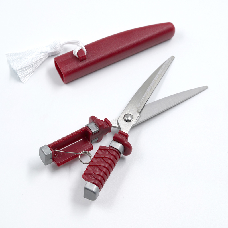 名古屋刀剣ワールド】御守刀はさみ／赤 ・通販サイト