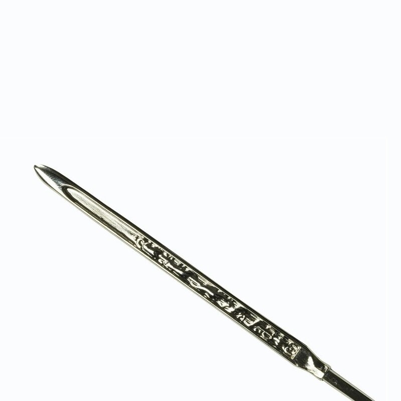 【中古】 日本豪剣列伝 名古屋刀剣ワールド】日本号（写し）キーホルダー（天下三名槍