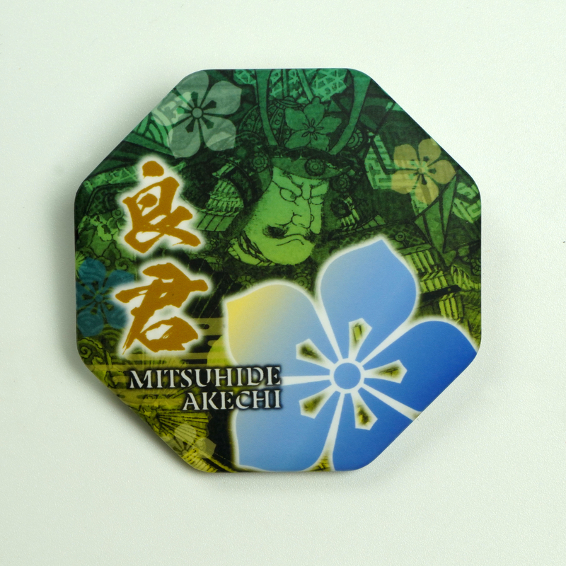 名古屋刀剣ワールド】オリジナル家紋缶バッジ／武田信玄 ・通販サイト