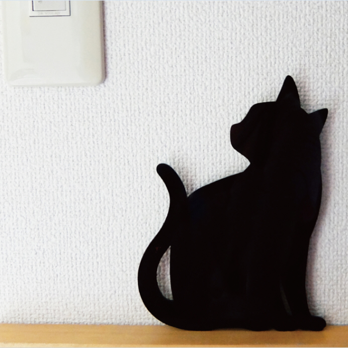 キャットウォールライト(猫グッズ,黒猫グッズ,インテリア照明
