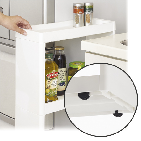 ハートマークショップ】隙間収納 キッチン収納ストッカー サイド