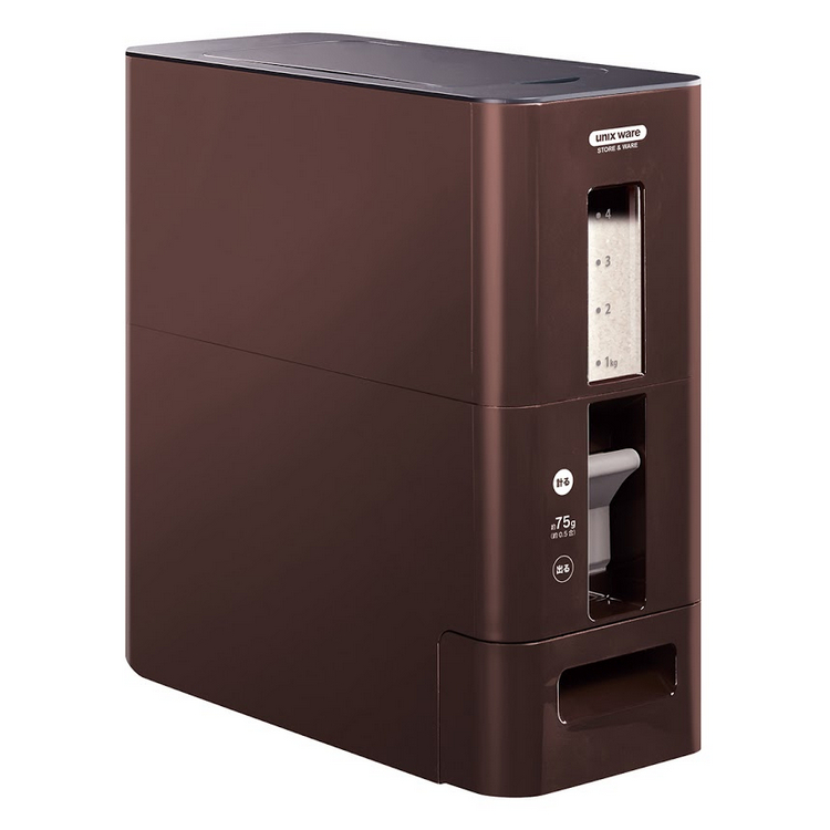 ハートマークショップ】【ASVEL/アスベル】洗えて清潔！無洗米対応 S計量米びつ12kg型 レッド キャスター付き ・通販サイト