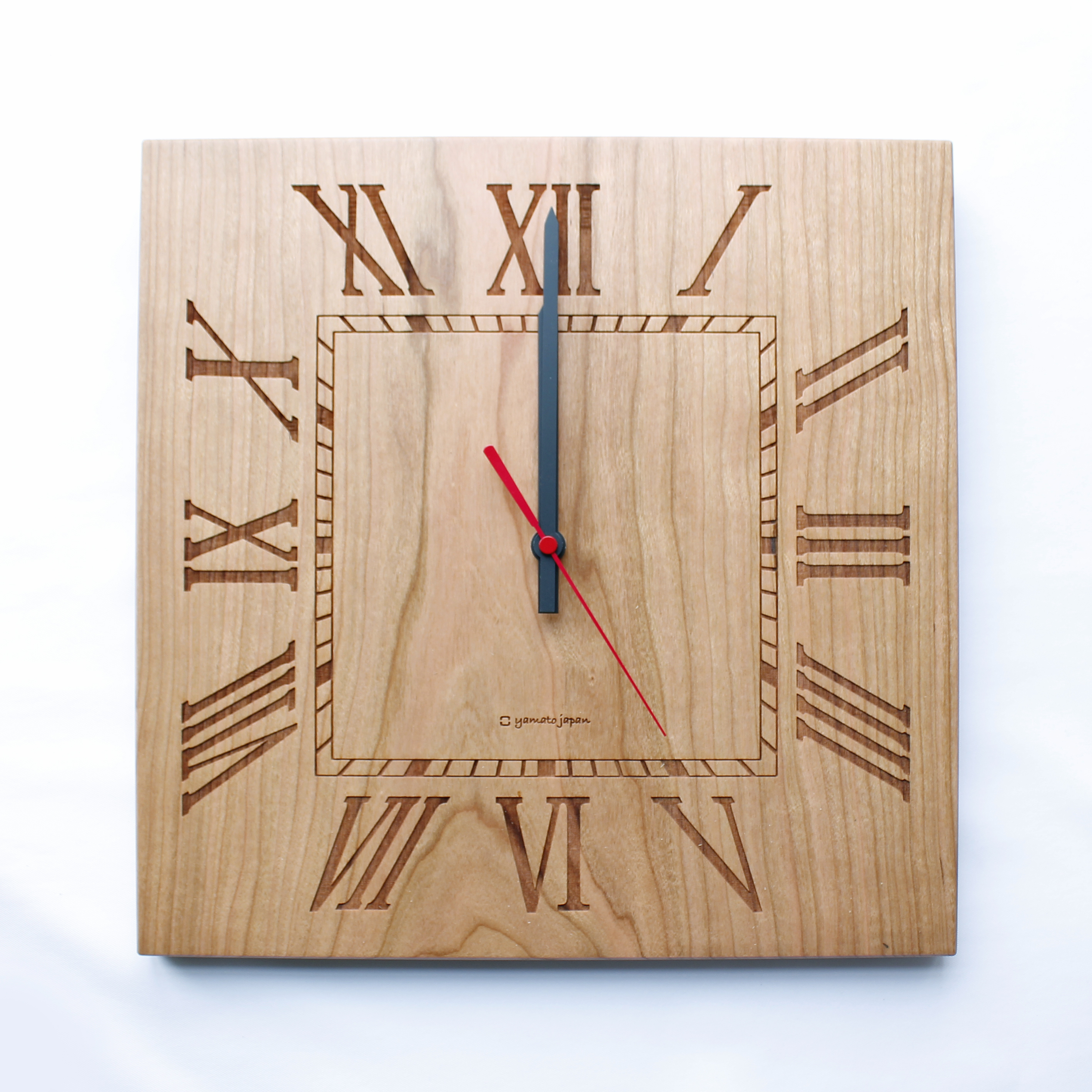 ハートマークショップ】【ヤマト工芸】 【日本製】 掛け時計 MUKU